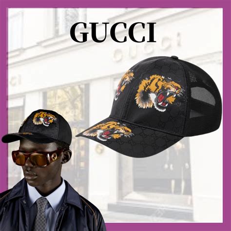 gucci hat with tiger|gucci tiger slip on.